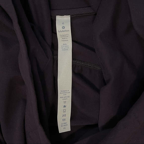 Lululemon Ready To Rulu Wrap Hooded Jacket 6/Small Boysenberry Dark Purple Yoga - Picture 12 of 16